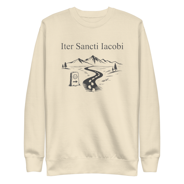 Iter Sancti Iacobi | Landscape | Charcoal Grey | Unisex Sweatshirt