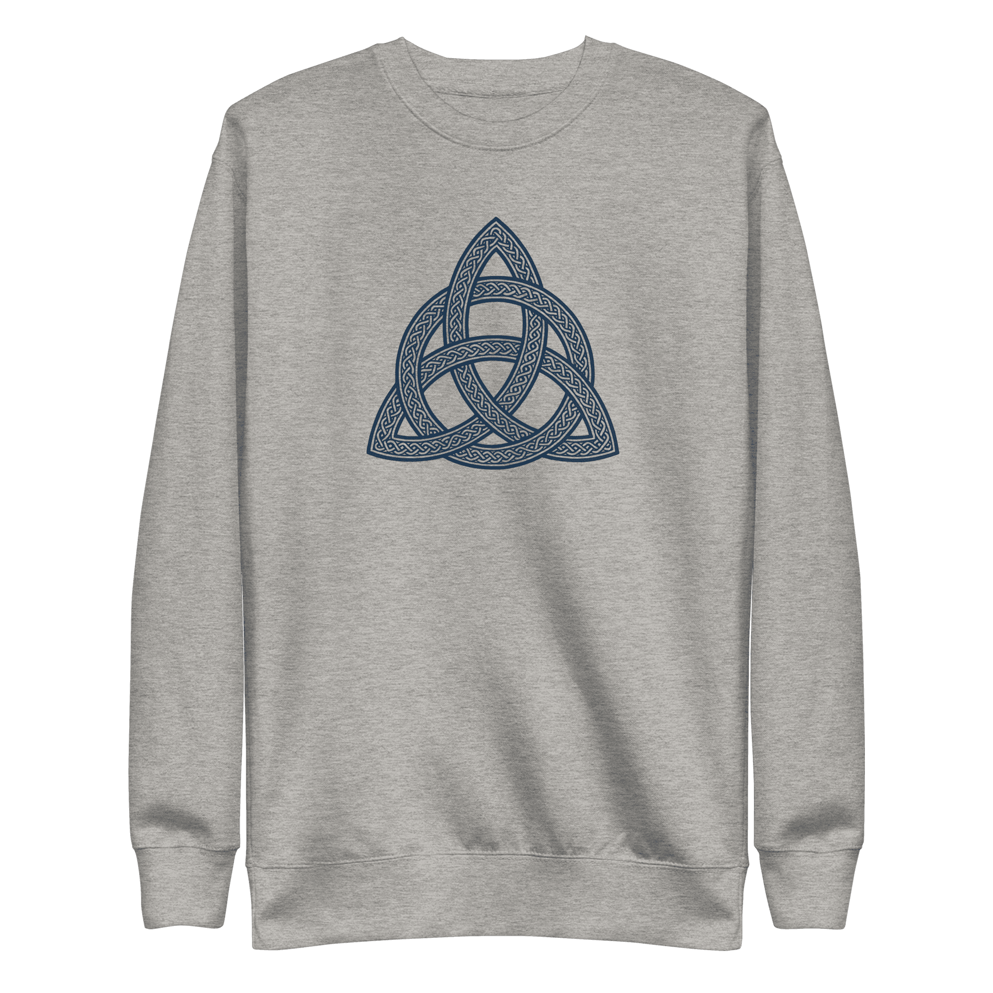 Trinity Knot | Irish Celtic Heritage | Unisex Sweatshirt - Image 1
