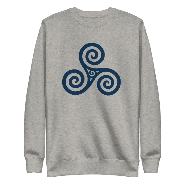 Trisquel Symbol | Galician Celtic Heritage | Unisex Sweatshirt