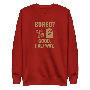 Bored? Good. Halfway. | Unisex Sweatshirt