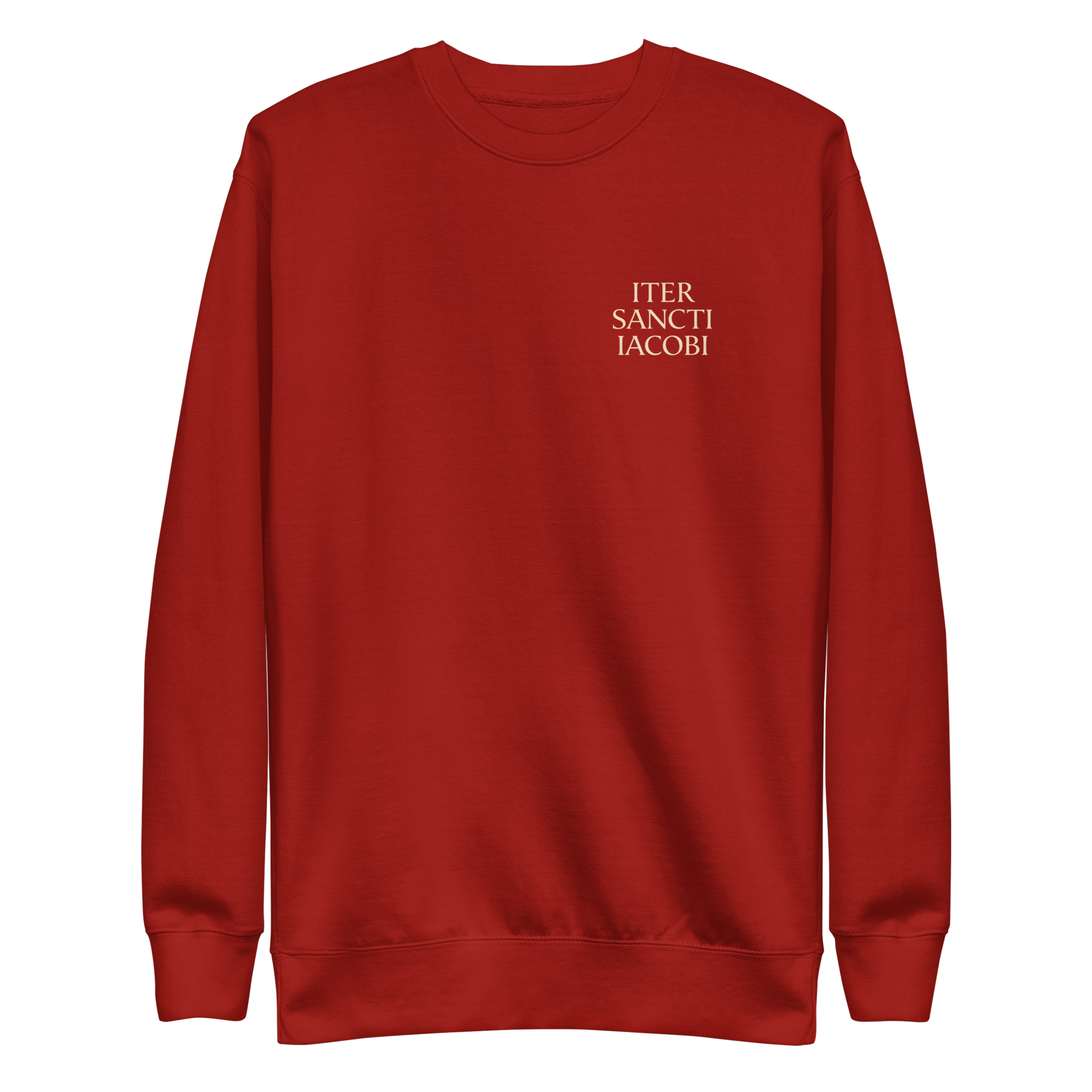 Iter Sancti Iacobi | Small Light | Unisex Sweatshirt - Image 4