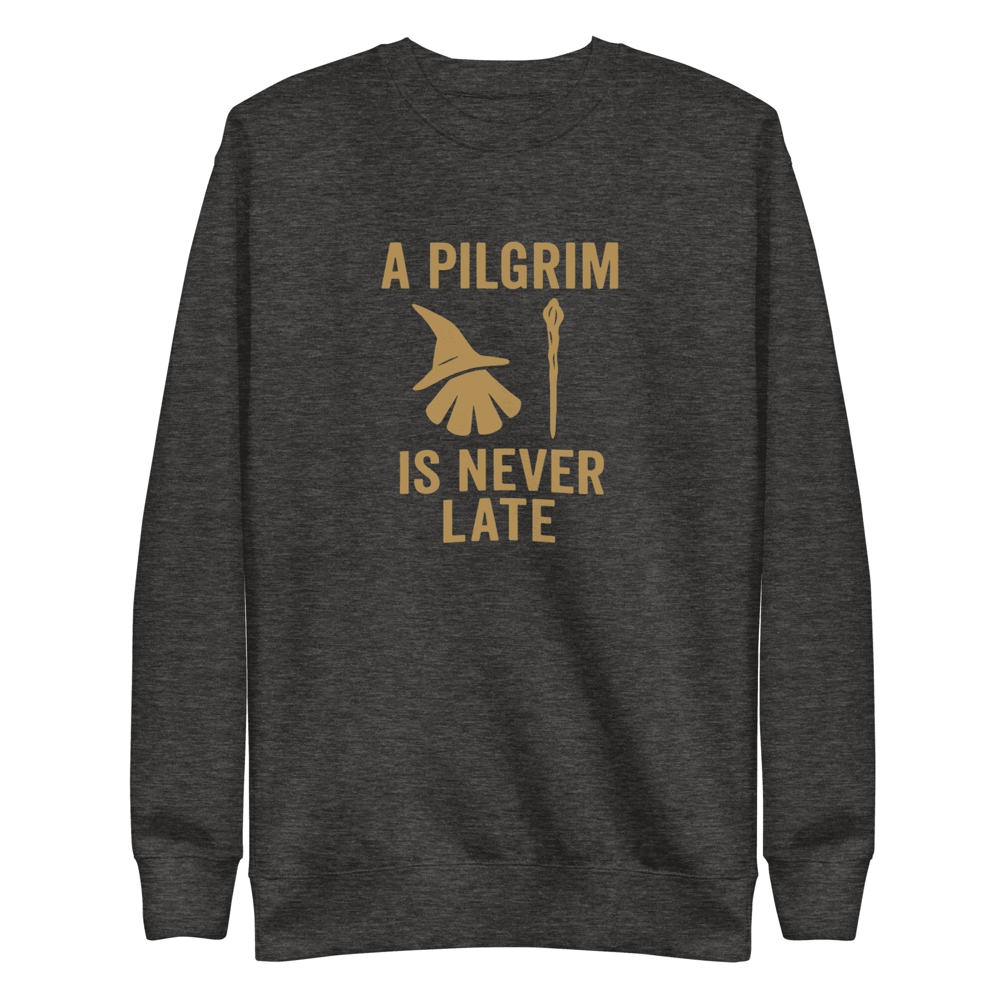 A Pilgrim Is Never Late | Unisex Sweatshirt - Image 4