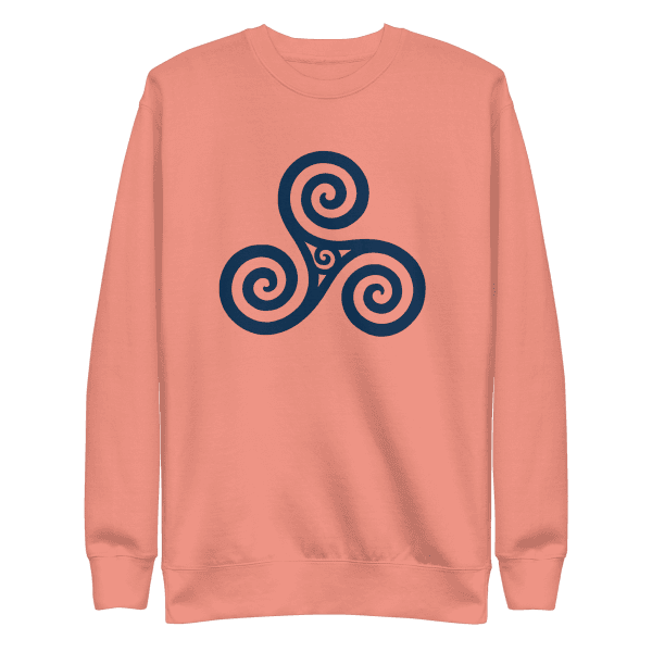 Trisquel Symbol | Galician Celtic Heritage | Unisex Sweatshirt