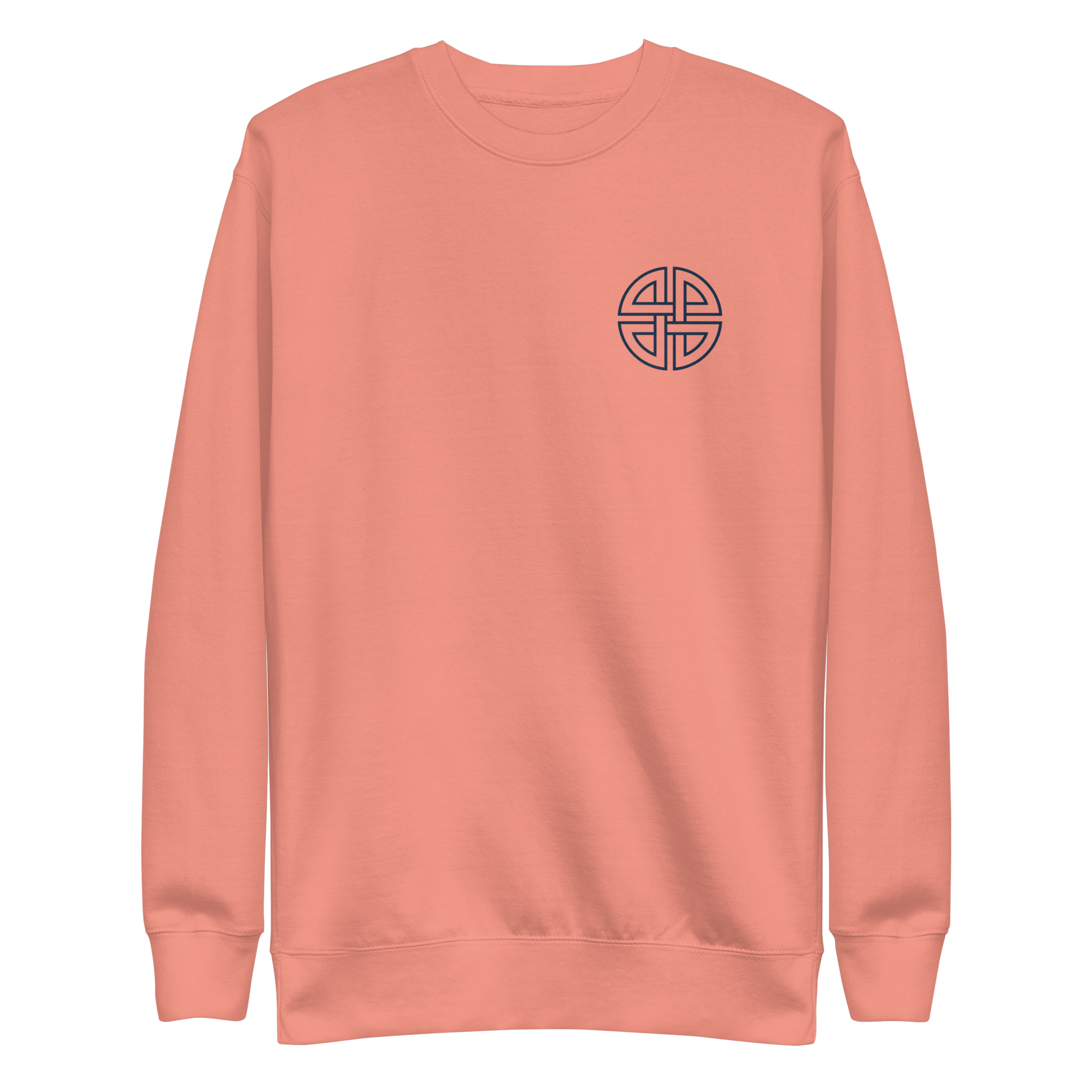 Shield Knot | Small Dark | Unisex Sweatshirt - Image 2