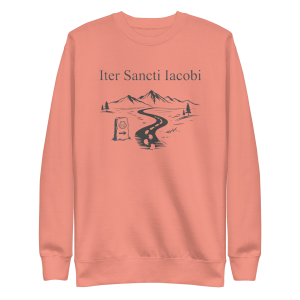 Iter Sancti Iacobi | Landscape | Charcoal Grey | Unisex Sweatshirt