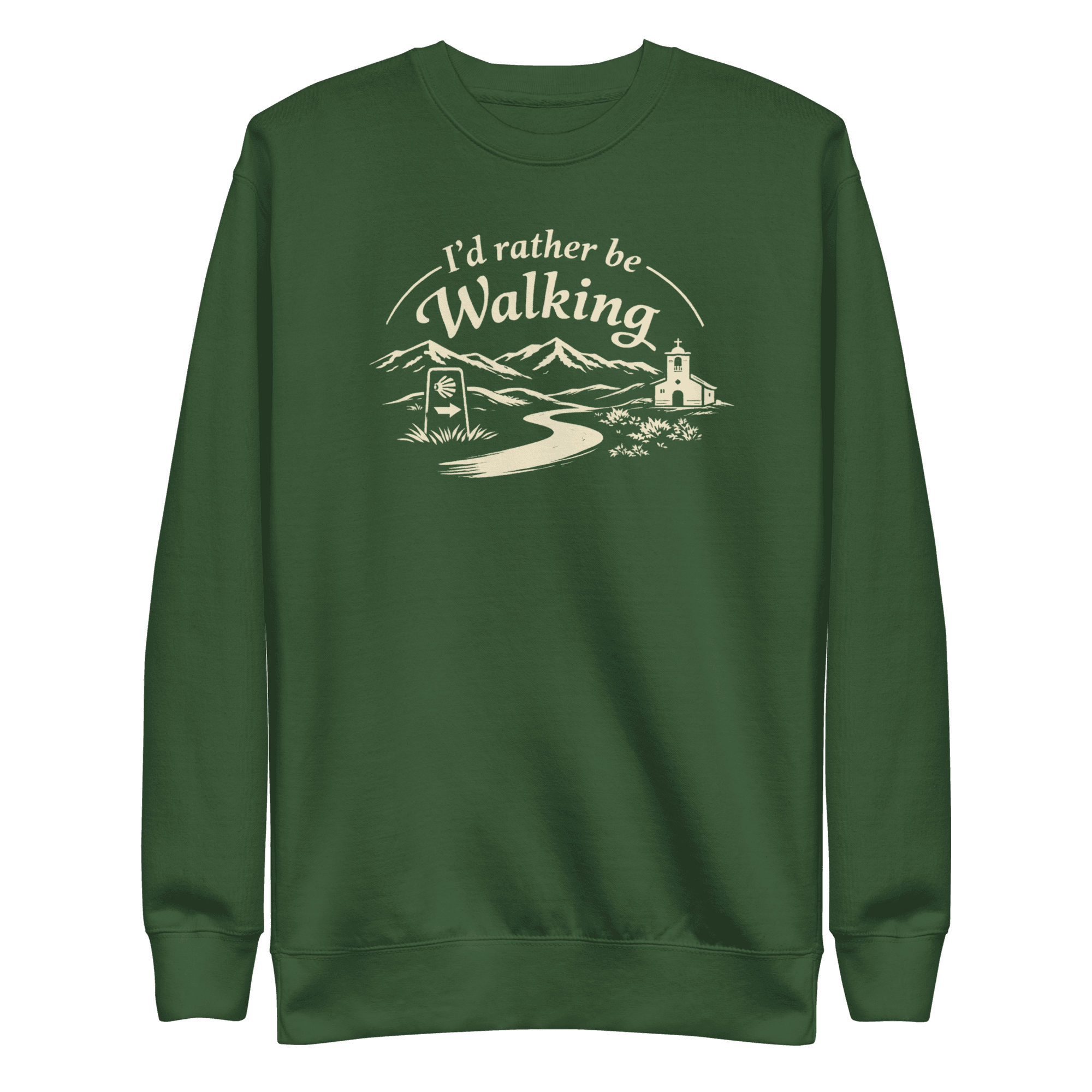 I’d rather be Walking | Unisex Sweatshirt - Image 6