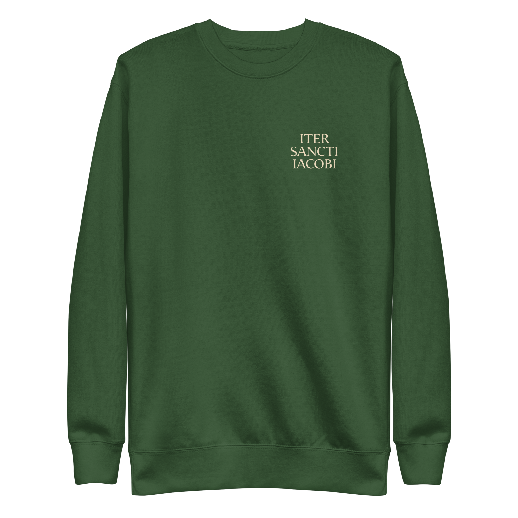 Iter Sancti Iacobi | Small Light | Unisex Sweatshirt - Image 6