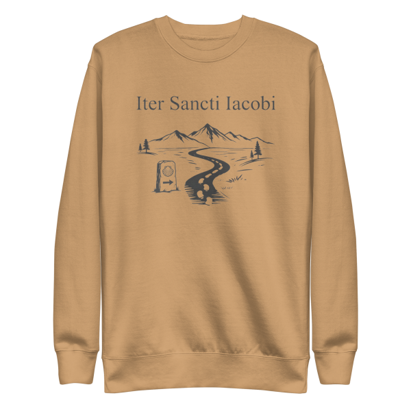 Iter Sancti Iacobi | Landscape | Charcoal Grey | Unisex Sweatshirt