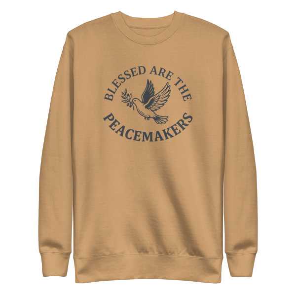 Blessed Are The Peacemakers | Charcoal Grey | Unisex Sweatshirt