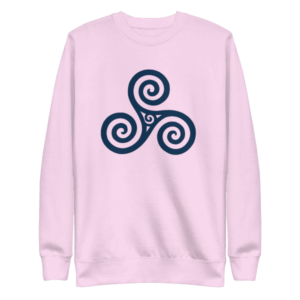 Trisquel Symbol | Galician Celtic Heritage | Unisex Sweatshirt