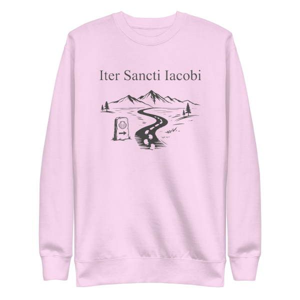 Iter Sancti Iacobi | Landscape | Charcoal Grey | Unisex Sweatshirt