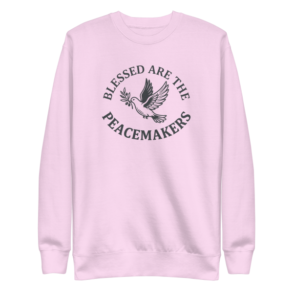 Blessed Are The Peacemakers | Charcoal Grey | Unisex Sweatshirt