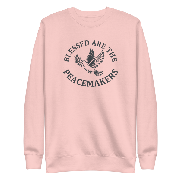 Blessed Are The Peacemakers | Charcoal Grey | Unisex Sweatshirt