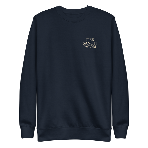 Iter Sancti Iacobi | Small Light | Unisex Sweatshirt