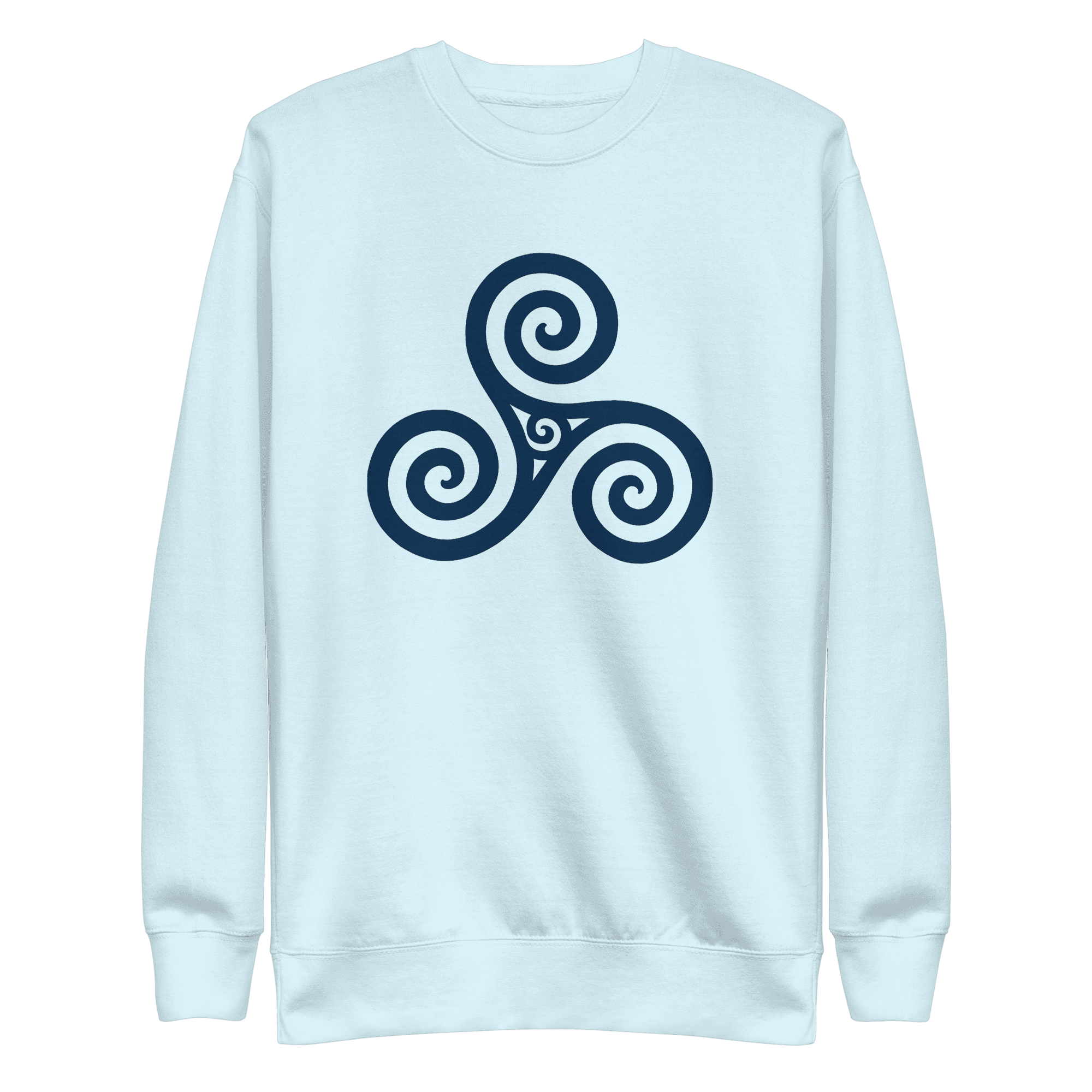 Trisquel Symbol | Galician Celtic Heritage | Unisex Sweatshirt - Image 1