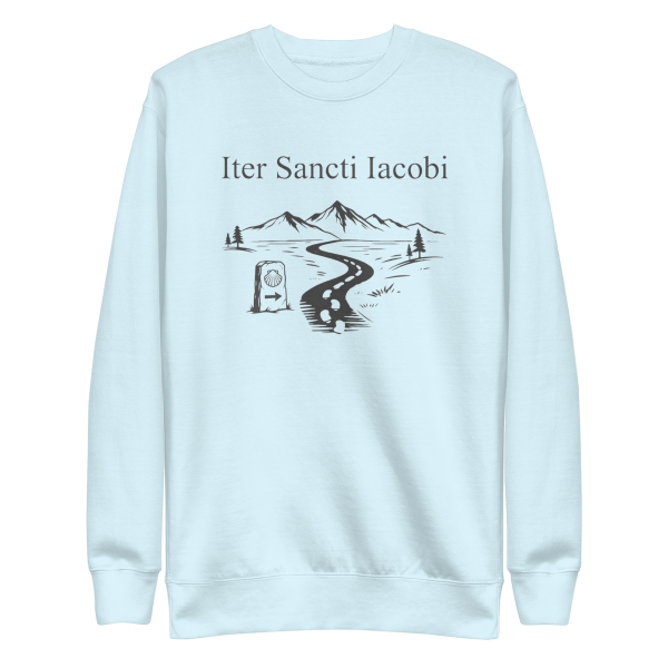 Iter Sancti Iacobi | Landscape | Charcoal Grey | Unisex Sweatshirt