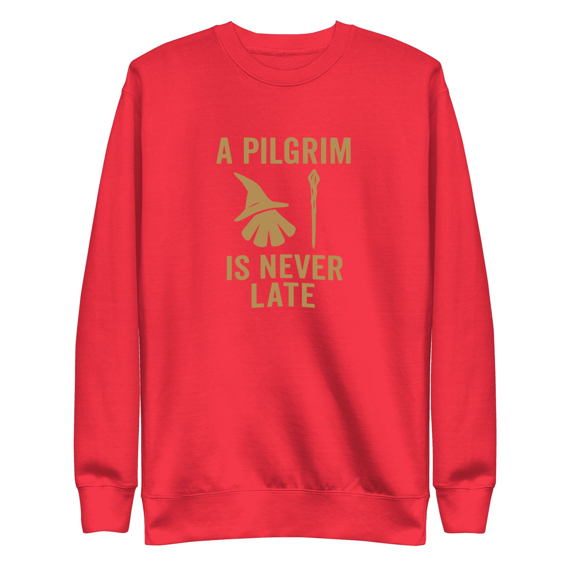 A Pilgrim Is Never Late | Unisex Sweatshirt - Image 9