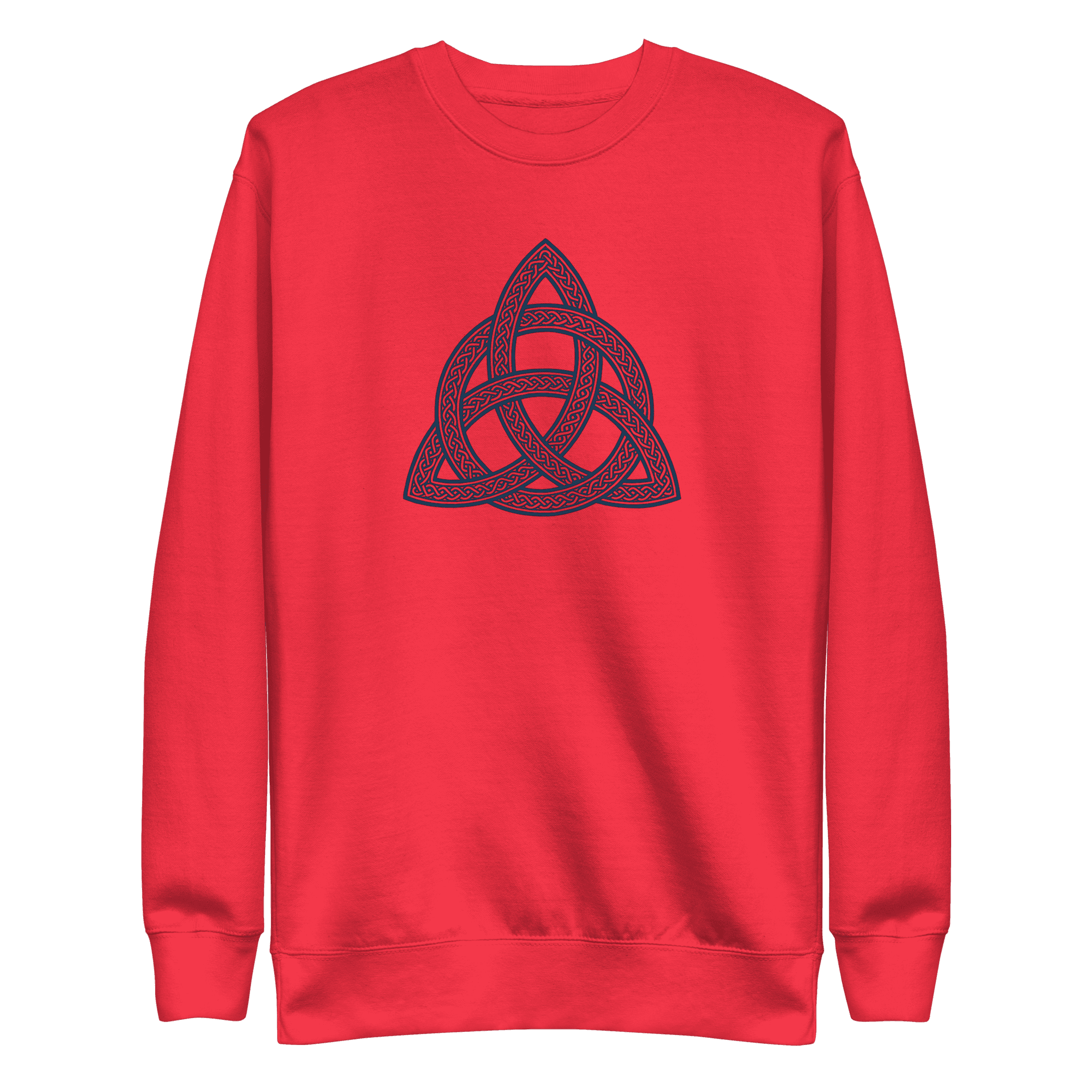 Trinity Knot | Irish Celtic Heritage | Unisex Sweatshirt - Image 2