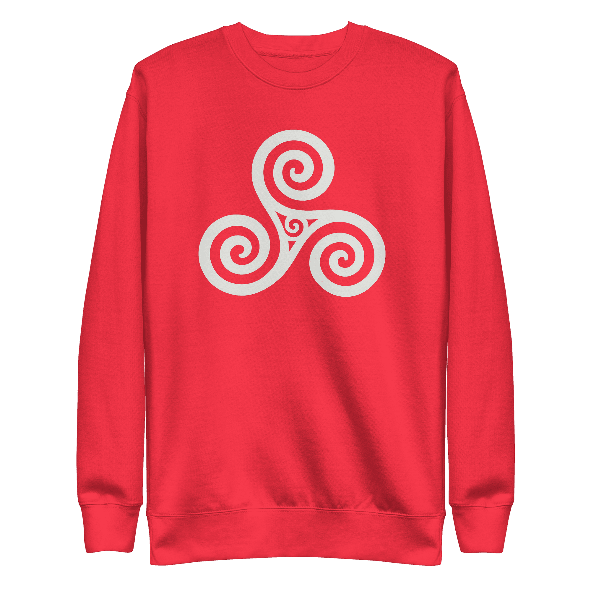 Trisquel Symbol | Galician Celtic Heritage | Light | Unisex Sweatshirt - Image 7
