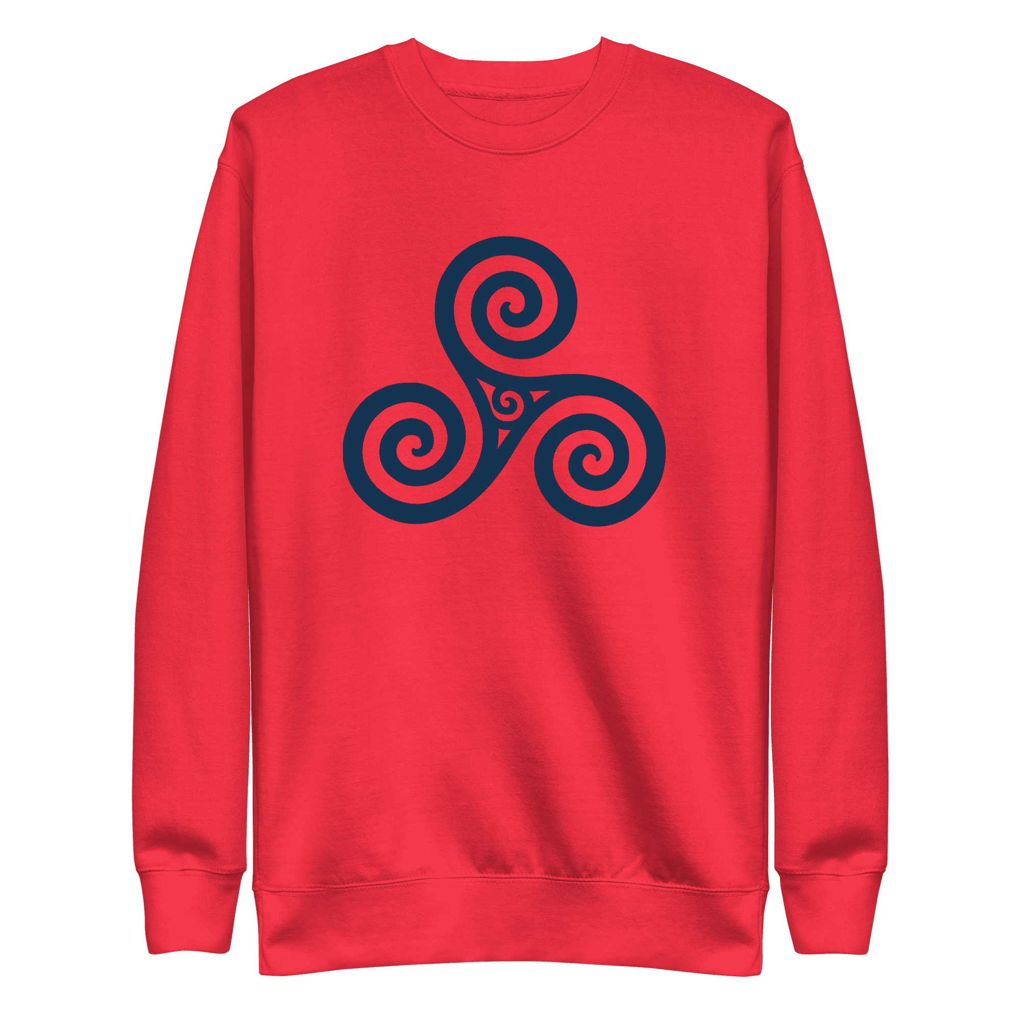 Trisquel Symbol | Galician Celtic Heritage | Unisex Sweatshirt - Image 2