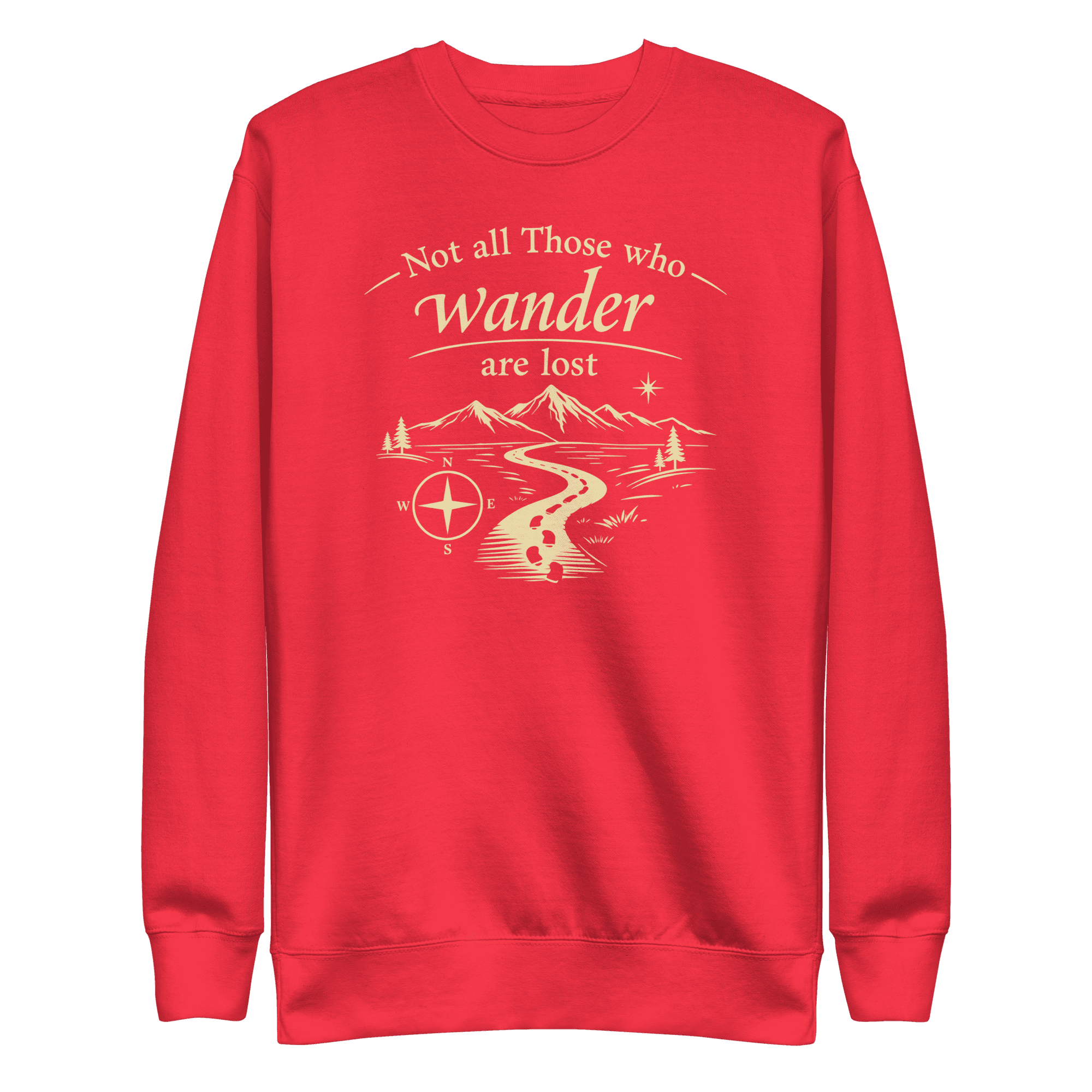 Not All Those Who Wander Are Lost | Unisex Sweatshirt - Image 9