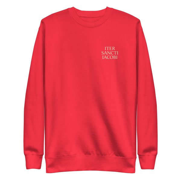 Iter Sancti Iacobi | Small Light | Unisex Sweatshirt