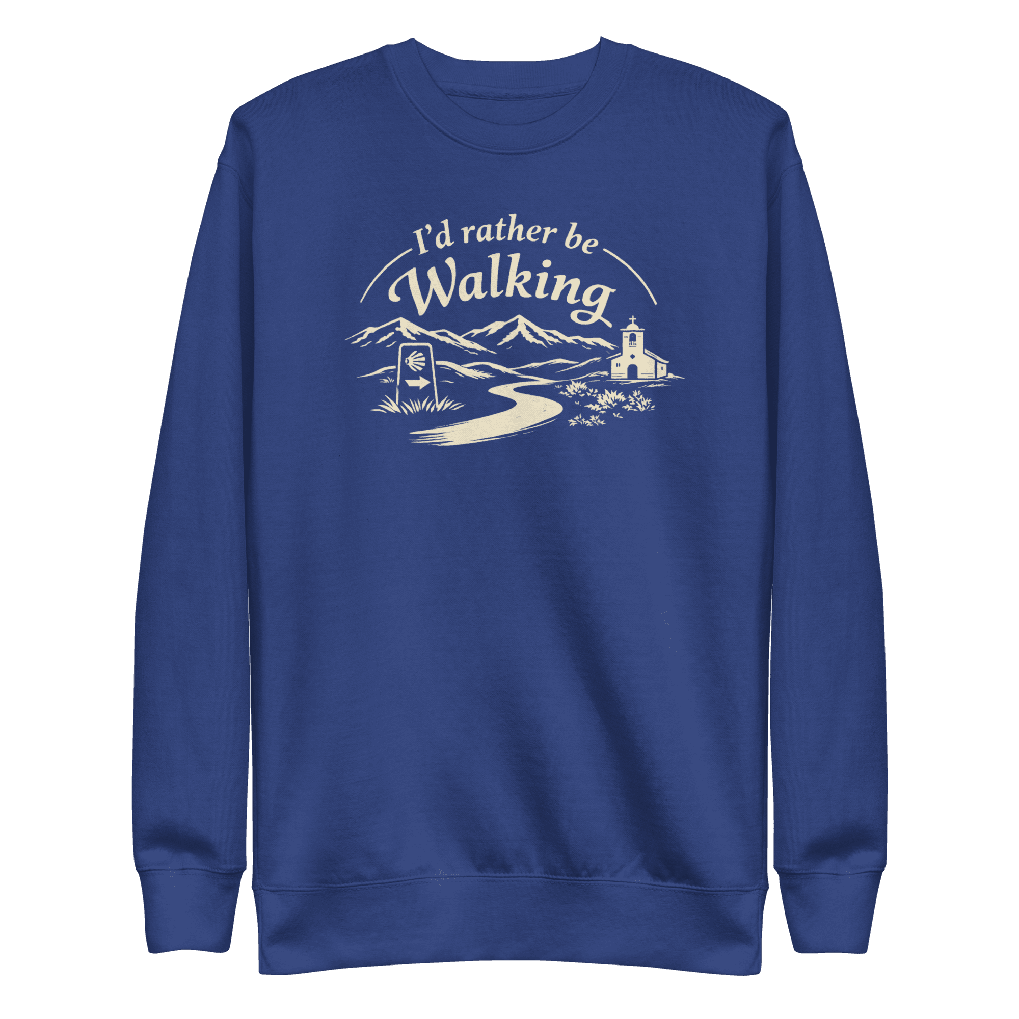 I’d rather be Walking | Unisex Sweatshirt - Image 4