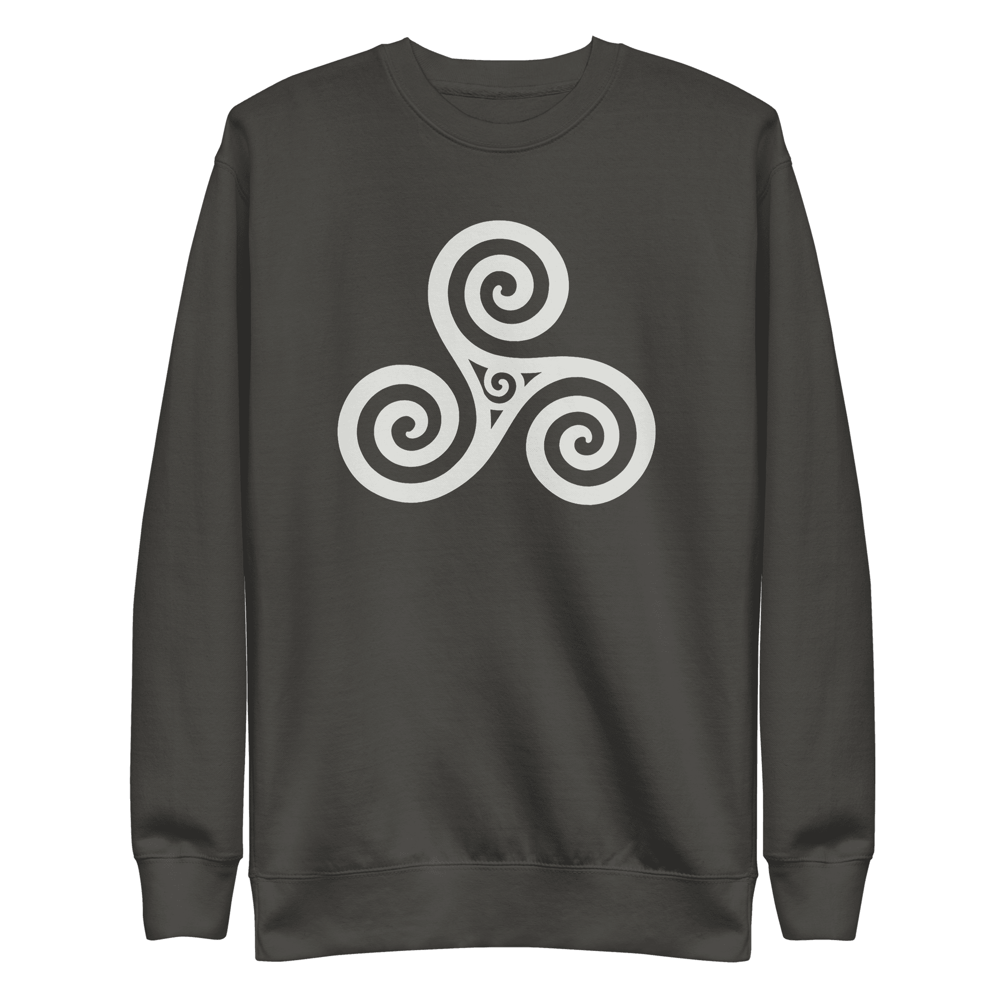 Trisquel Symbol | Galician Celtic Heritage | Light | Unisex Sweatshirt - Image 5