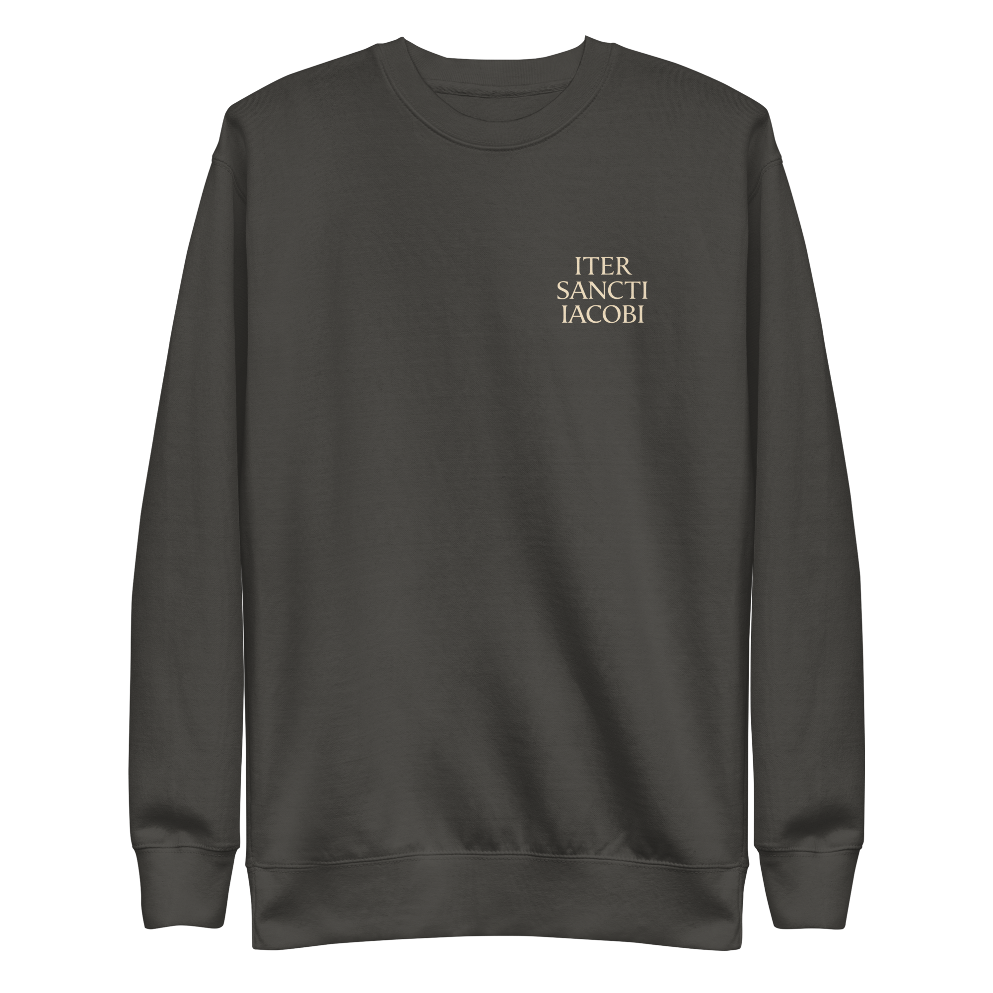 Iter Sancti Iacobi | Small Light | Unisex Sweatshirt - Image 1