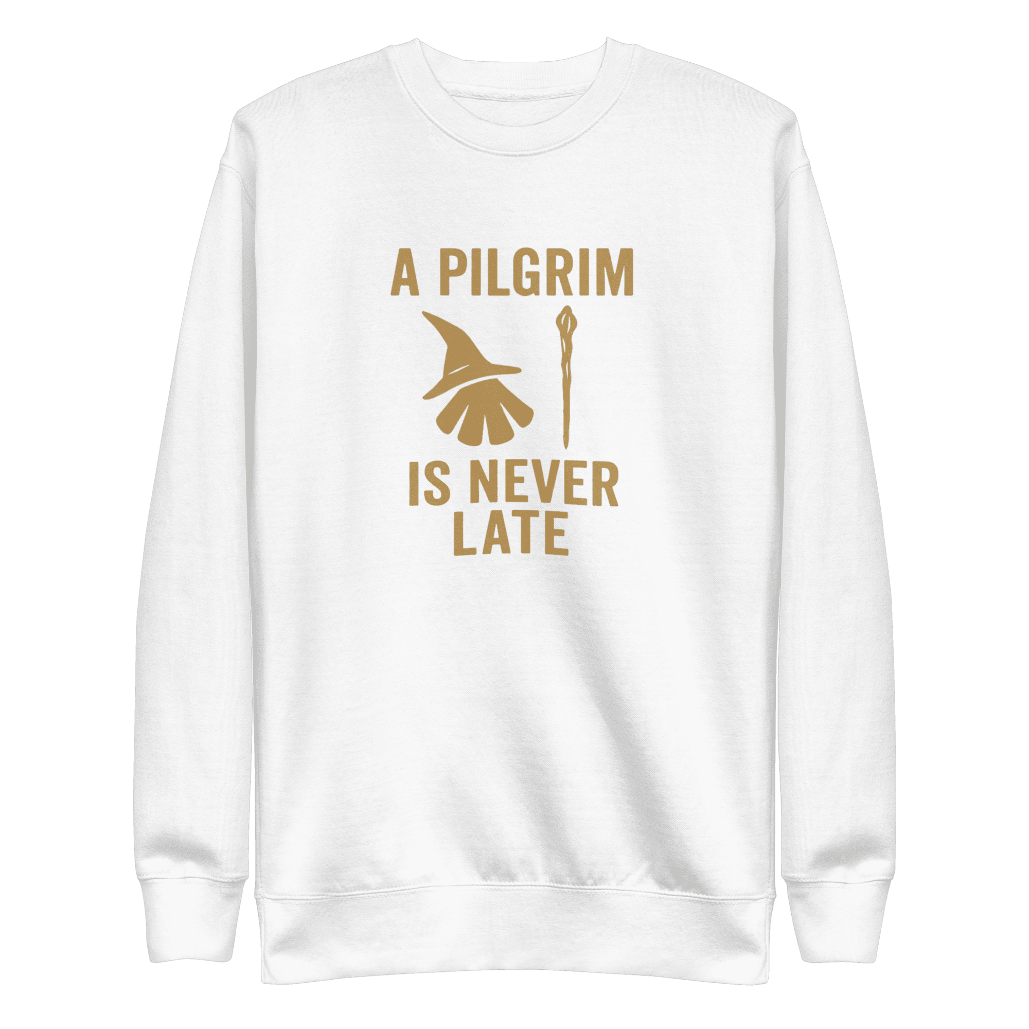 A Pilgrim Is Never Late | Unisex Sweatshirt - Image 7
