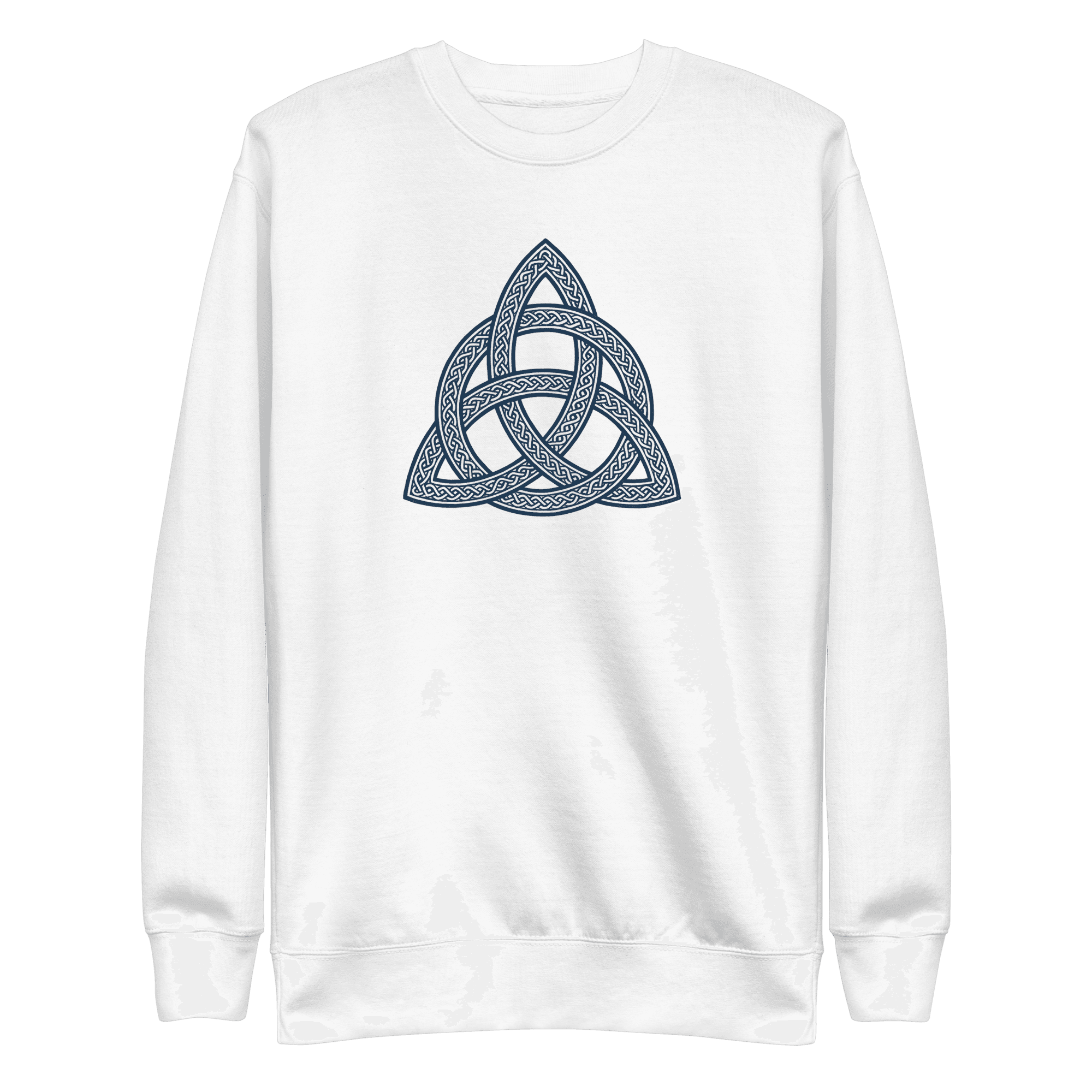 Trinity Knot | Irish Celtic Heritage | Unisex Sweatshirt - Image 7