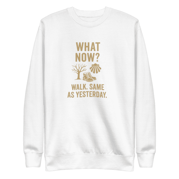 What Now? Walk, Same as Yesterday | Unisex Sweatshirt