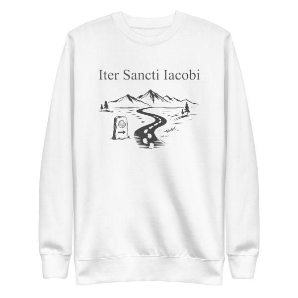 Iter Sancti Iacobi | Landscape | Charcoal Grey | Unisex Sweatshirt