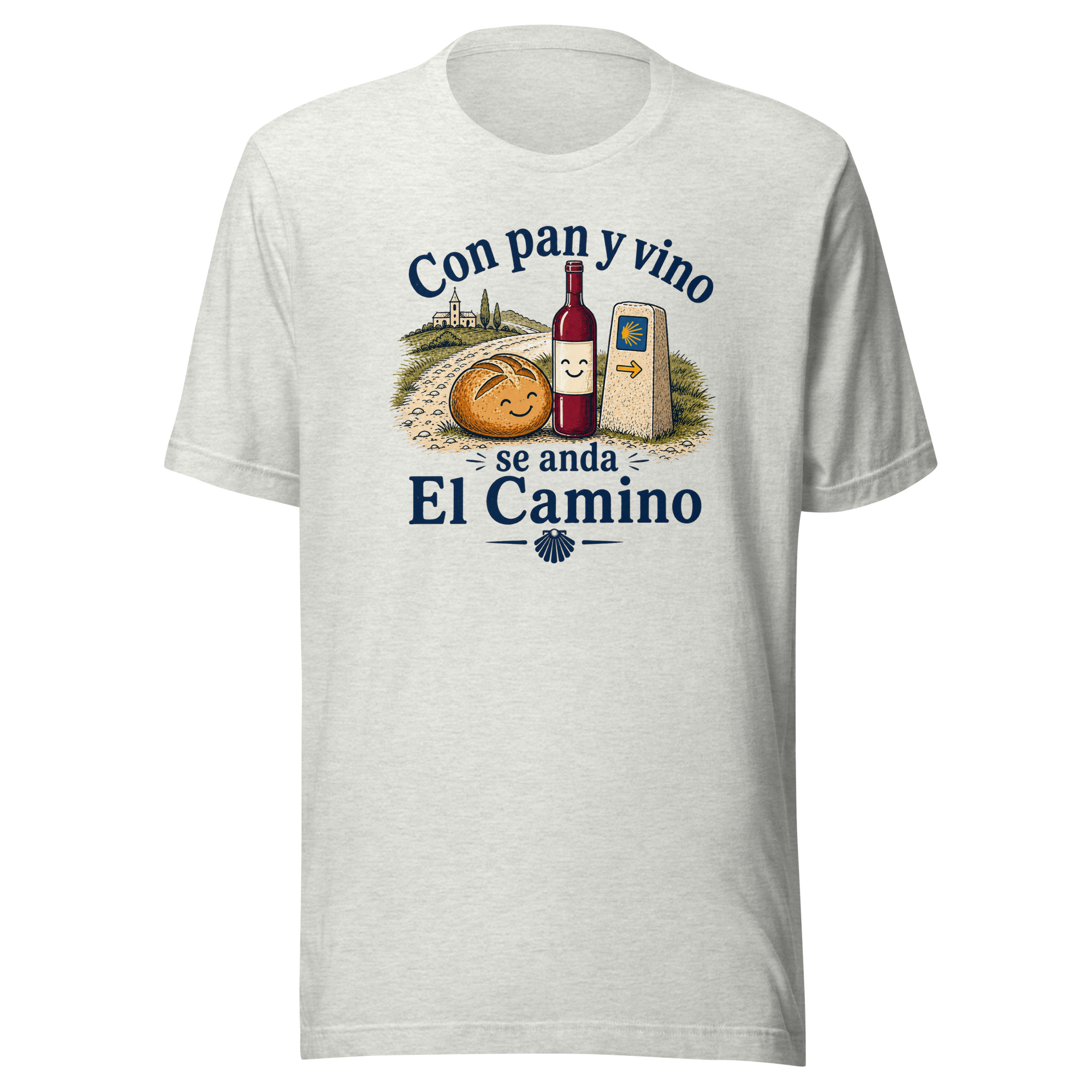Pan y Vino | Graphic | Unisex Tee - Image 7