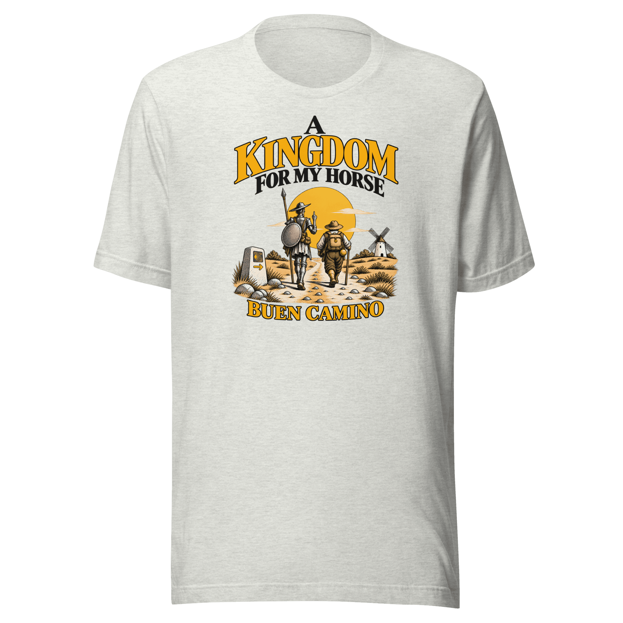 Camino de Santiago T-Shirt | Don Quixote | A Kingdom for My Horse - Image 5