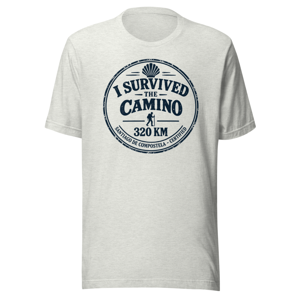 Camino de Santiago Shirt | Camino Primitivo | Vintage Badge