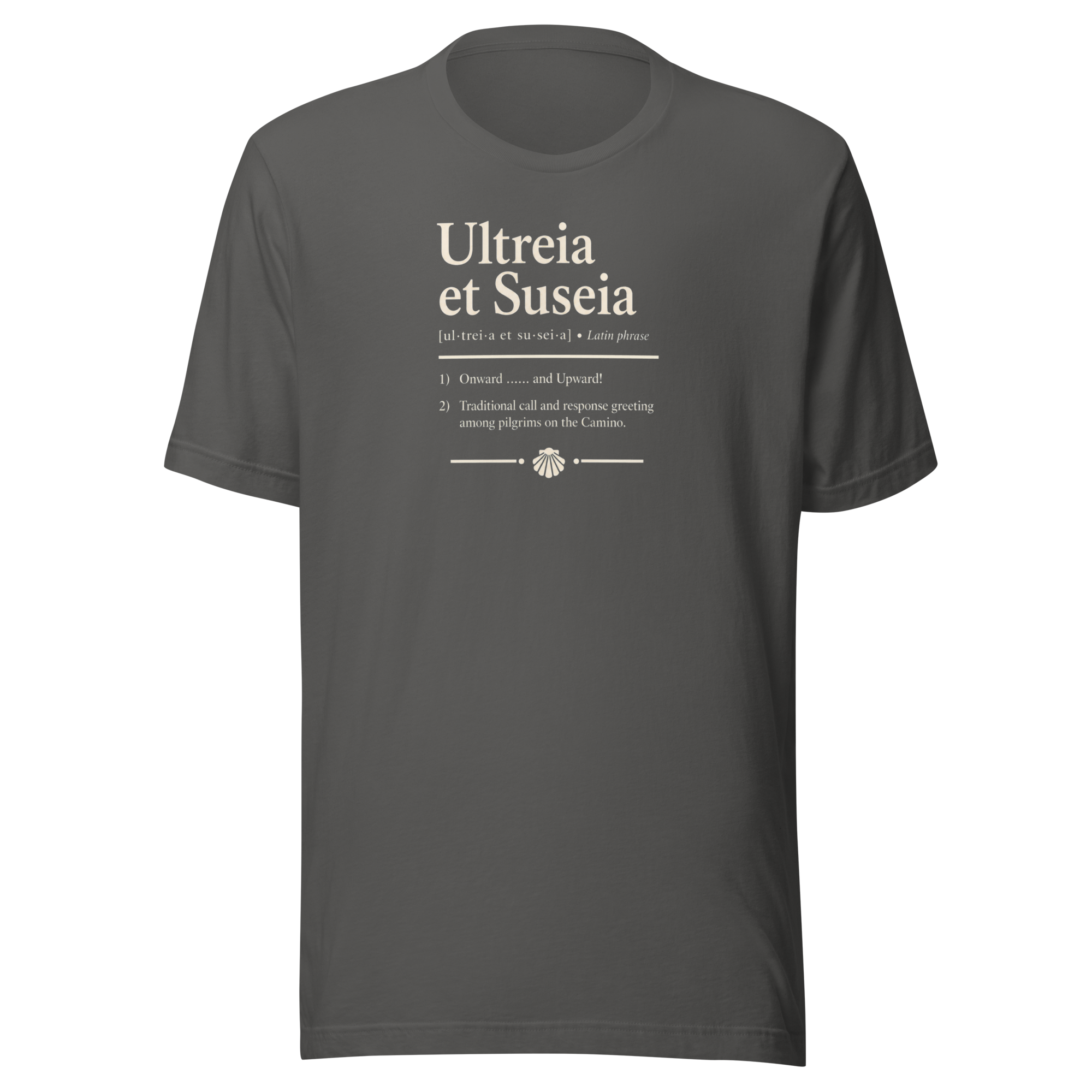 Ultreia et Suseia | White | Unisex Tee - Image 7