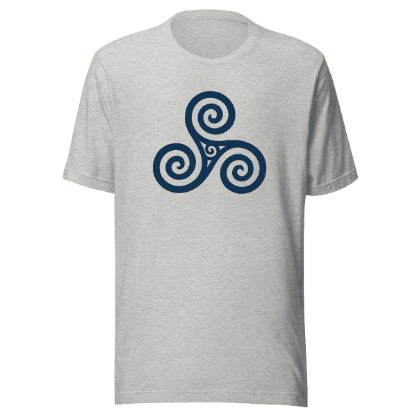 Trisquel Symbol | Galician Celtic Heritage | Unisex Tee