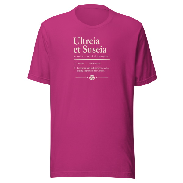 Ultreia et Suseia | White | Unisex Tee