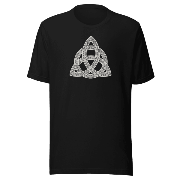 Trinity Knot | Irish Celtic Heritage | Light | Unisex Tee