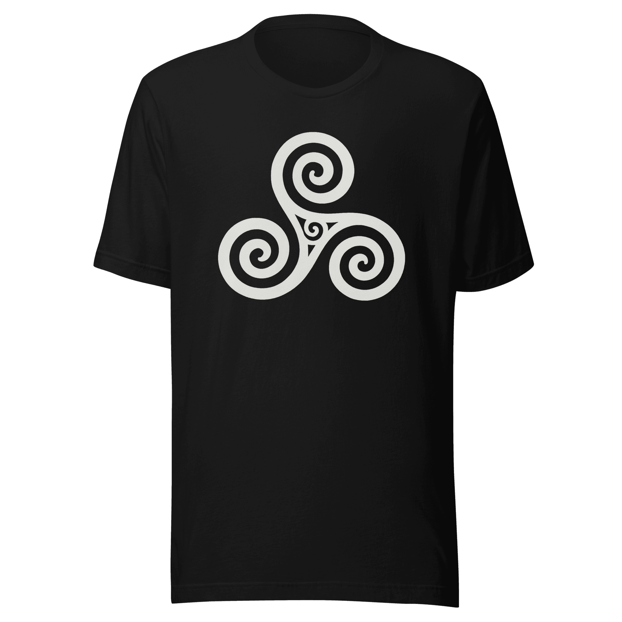 Trisquel Symbol | Galician Celtic Heritage | Light | Unisex Tee - Image 2