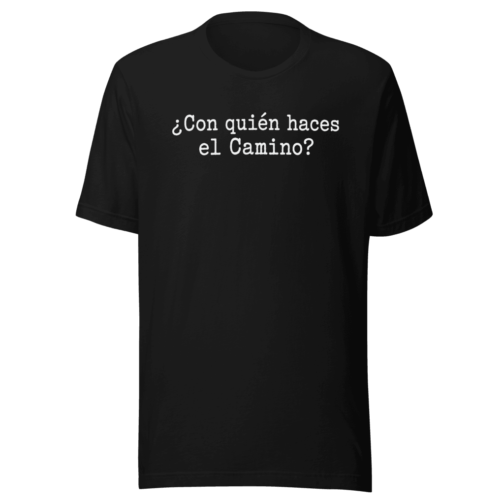 ¿Con quién haces el Camino? | Unisex Tee