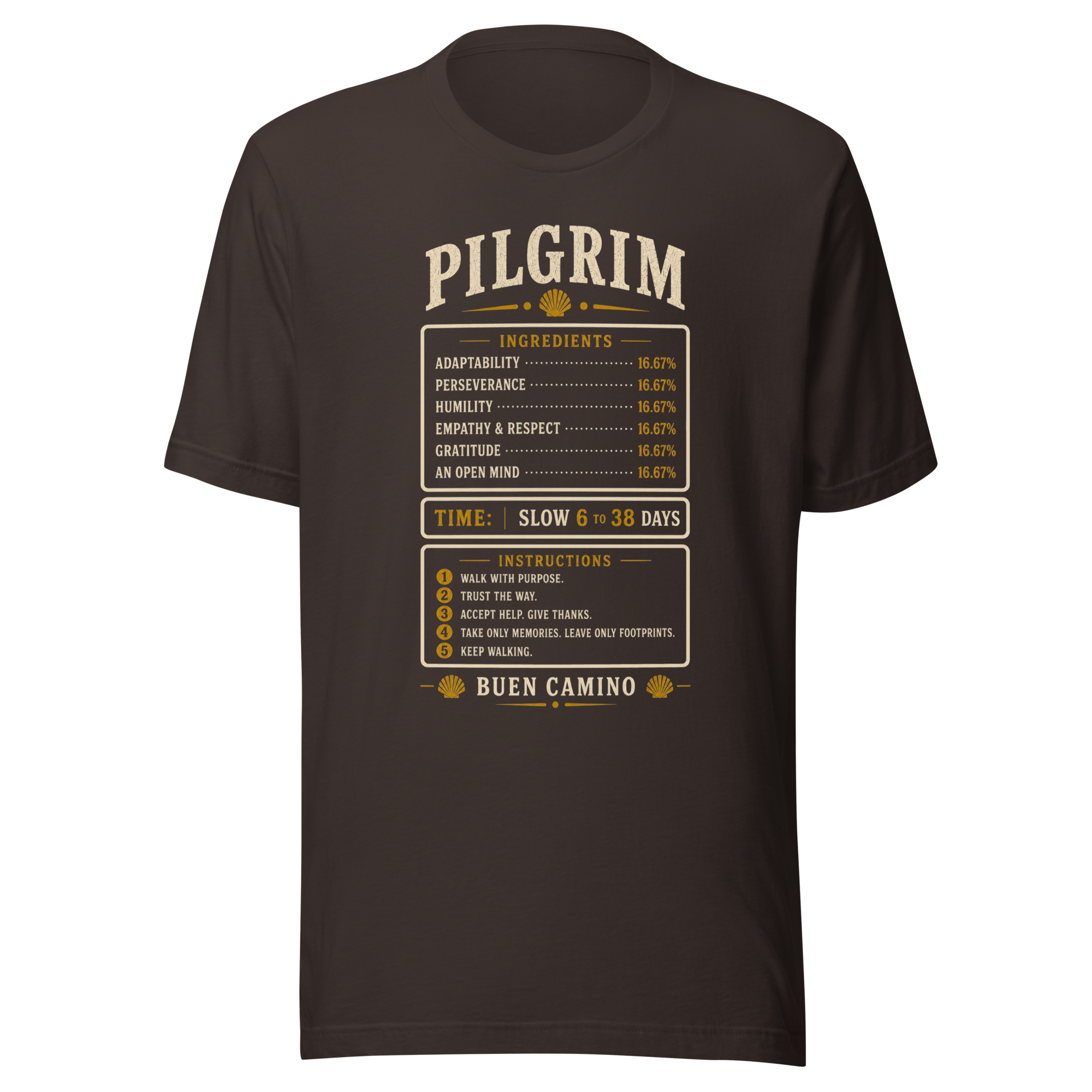 Pilgrim | Ingredients | Unisex Tee - Image 3