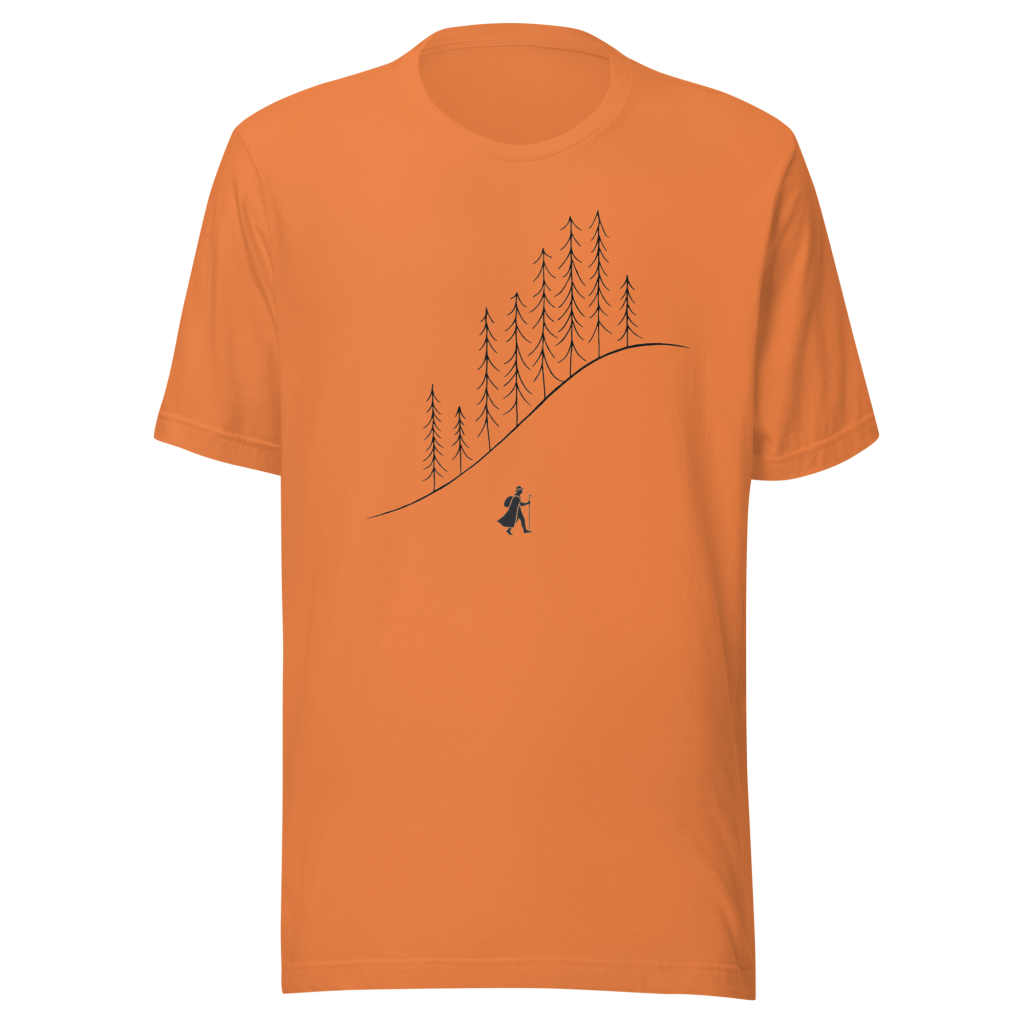 Camino de Santiago T-Shirt | Forest Trail | Hiking Design
