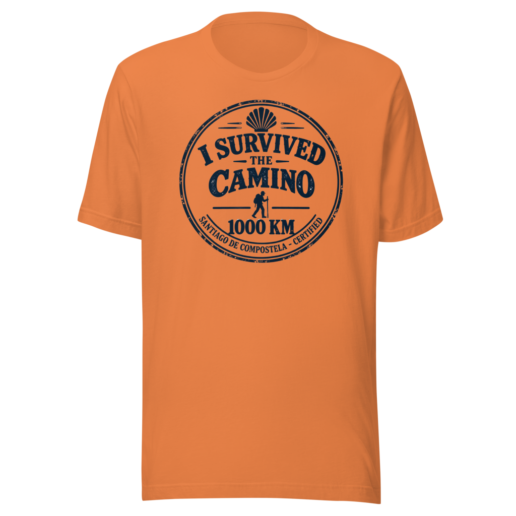 Camino de Santiago Shirt | La Vía de la Plata | Vintage Badge