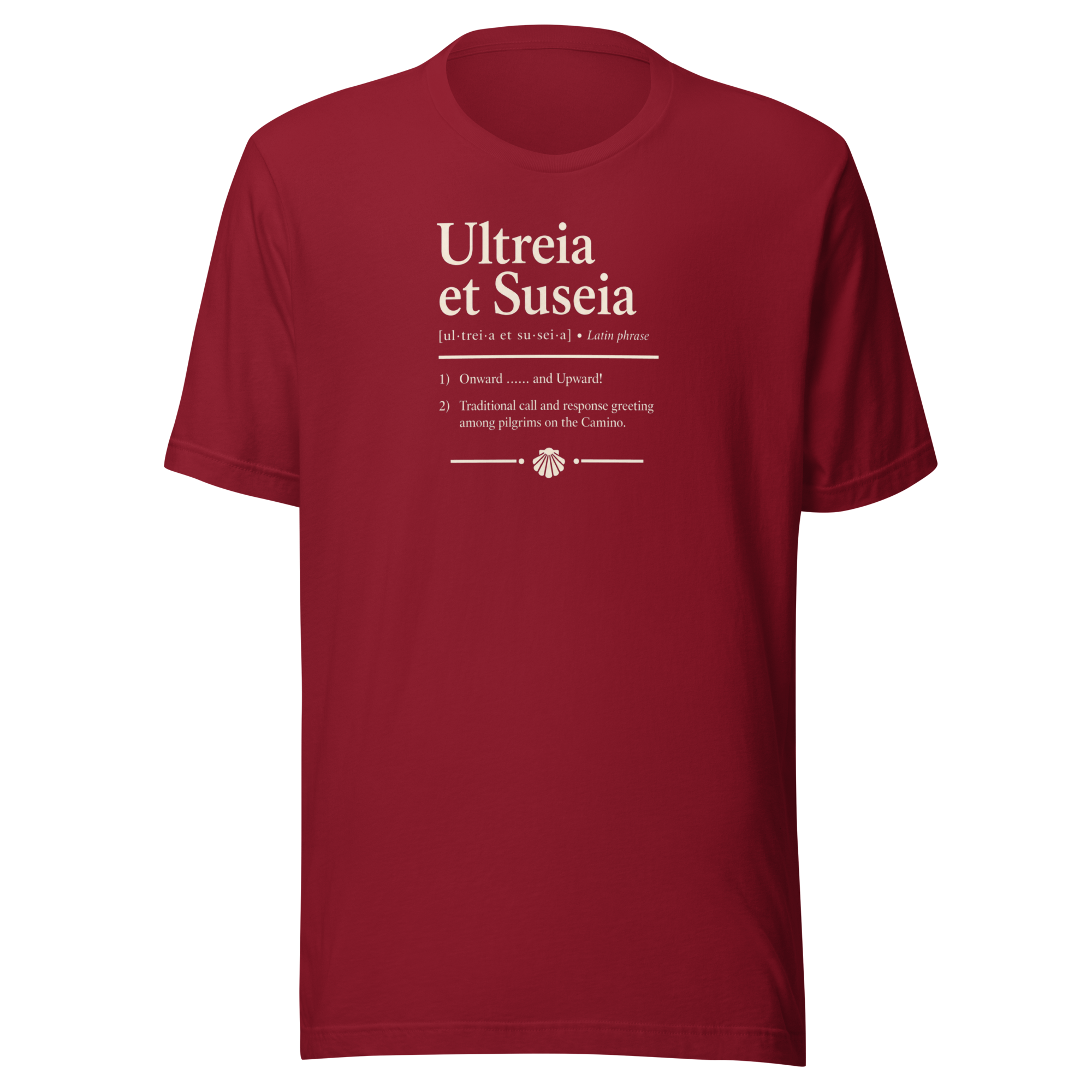 Ultreia et Suseia | White | Unisex Tee - Image 1
