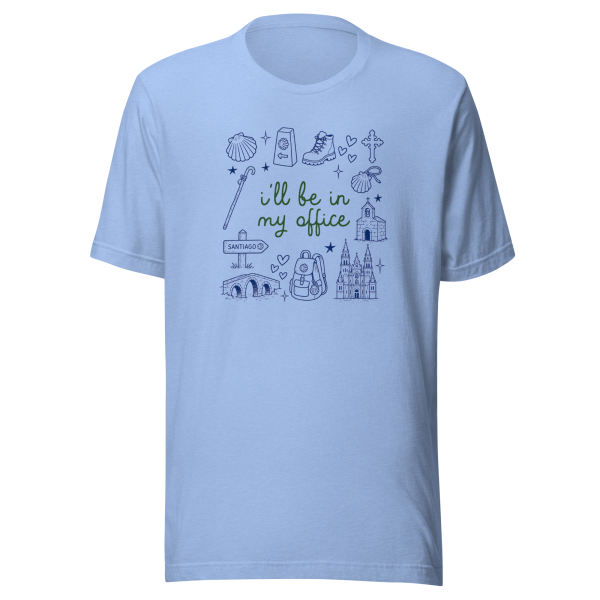 I'll be in my office | Forest Green | Navy | Unisex Tee