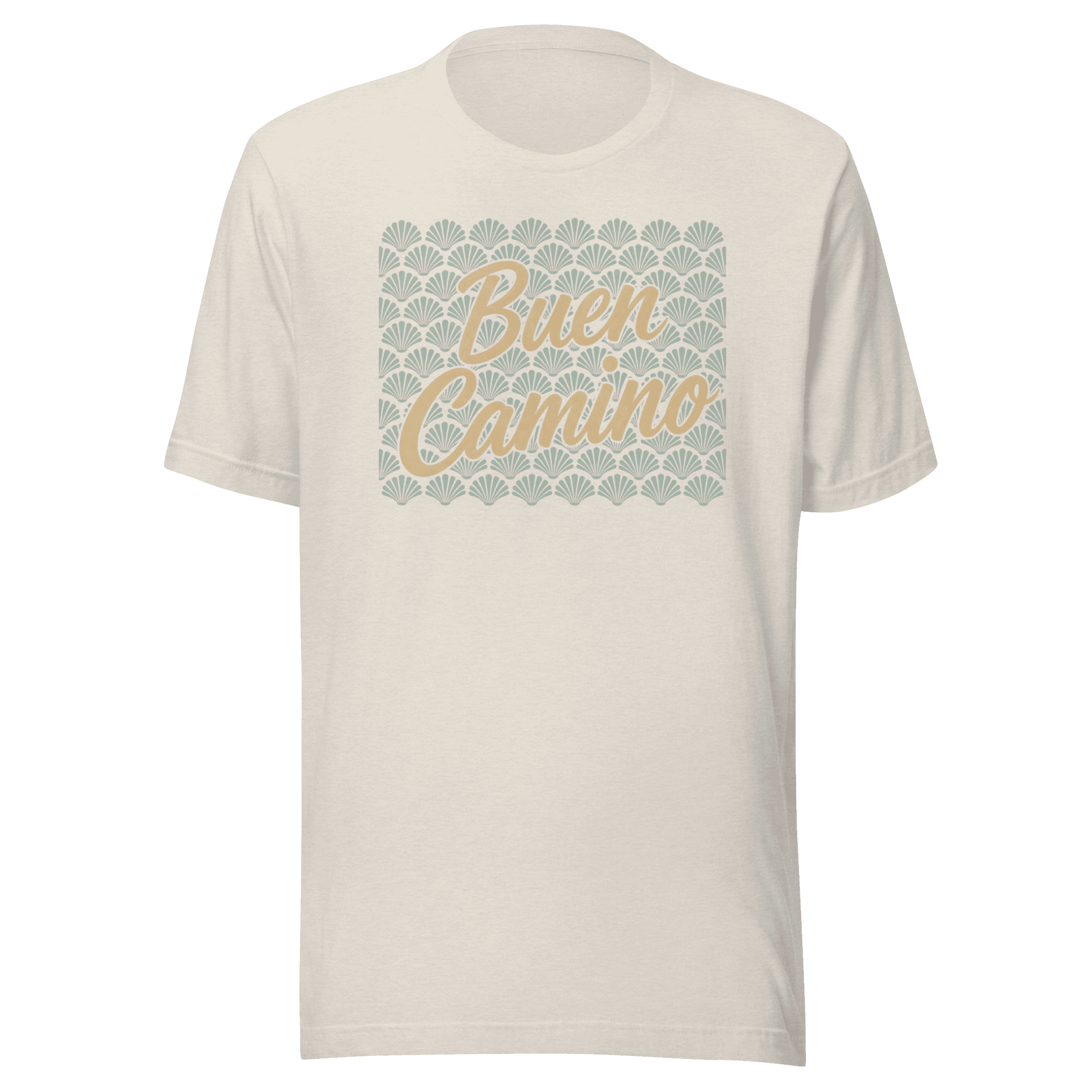 Buen Camino Scallop Shells | Unisex Tee - Image 6