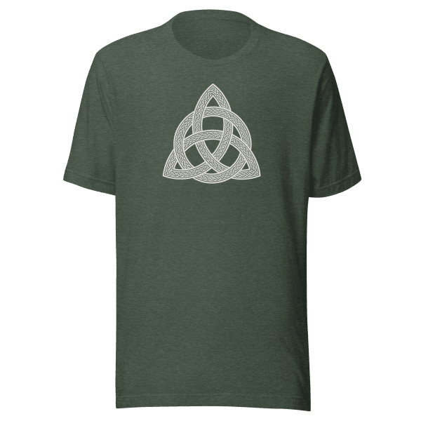 Trinity Knot | Irish Celtic Heritage | Light | Unisex Tee