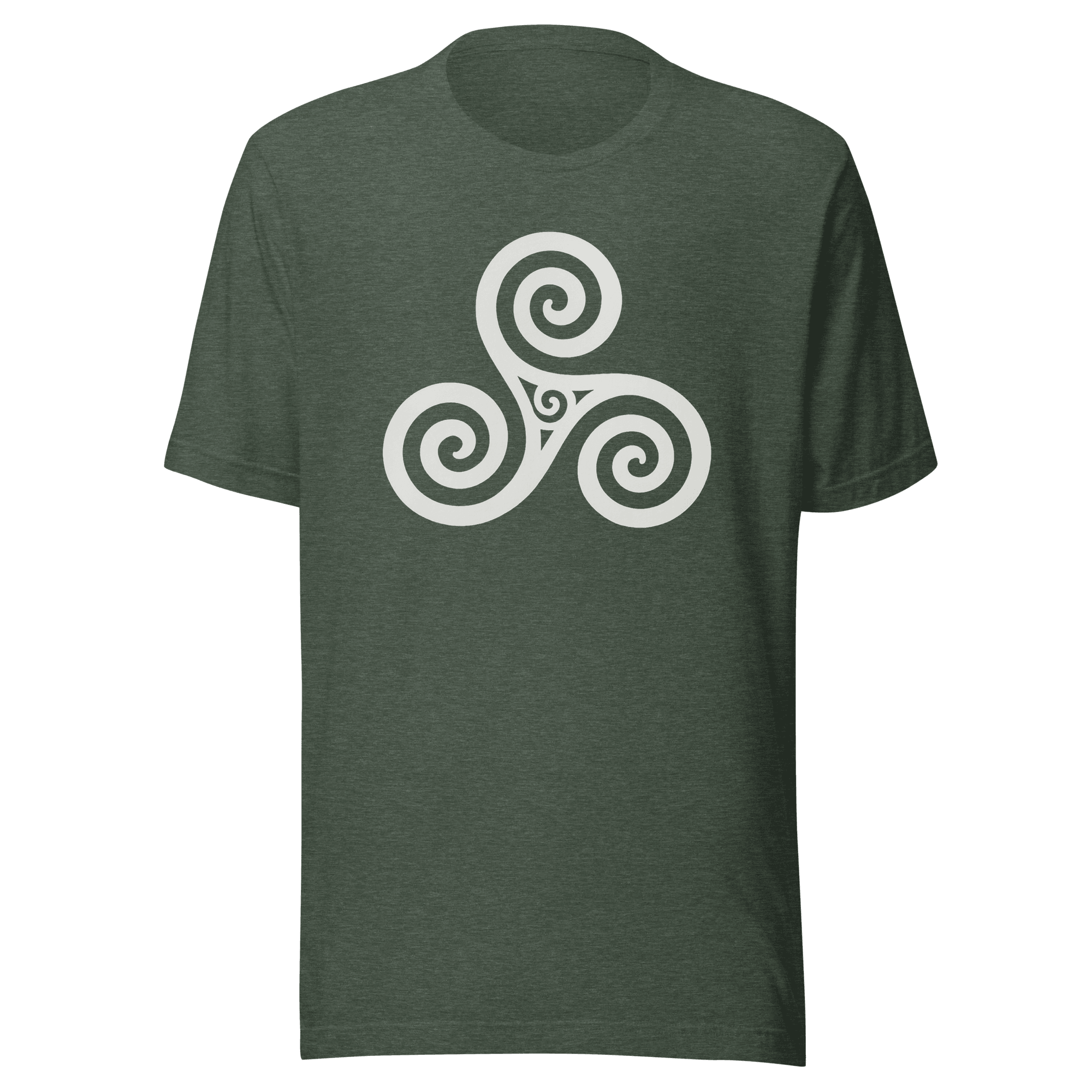 Trisquel Symbol | Galician Celtic Heritage | Light | Unisex Tee - Image 6